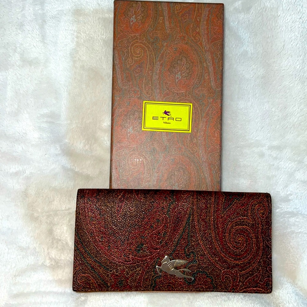 Authentic Vintage Etro Wallet